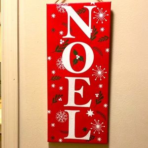“NOEL” Holiday Wall Decor
